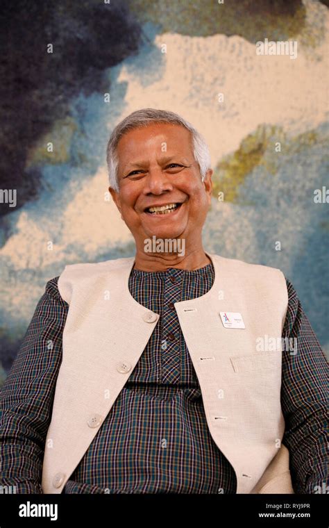 Nobel prize winner Muhammad Yunus, founder of he Grameen Bank Stock ...