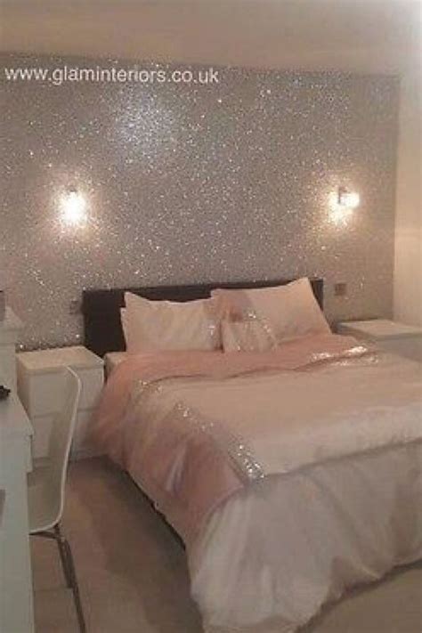 Silver Glitter Wallpaper For Walls