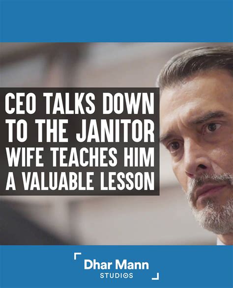Dhar Mann - CEO Talks Down to Janitor, Wife Teaches Him a Lesson