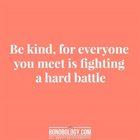Be kind, Always!