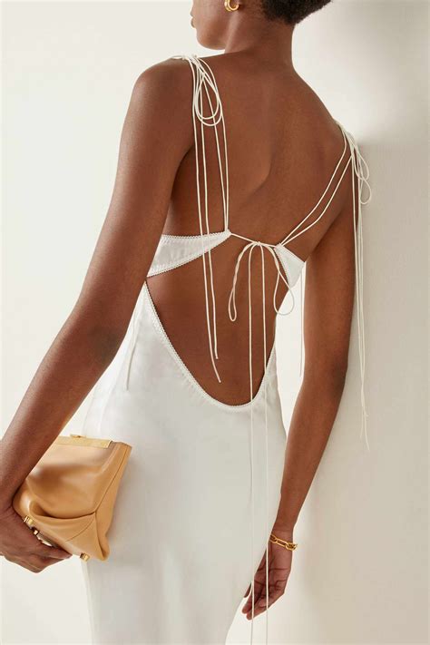 20 Satin Wedding Dress Ideas for Modern Brides | Satin maxi, Maxi slip