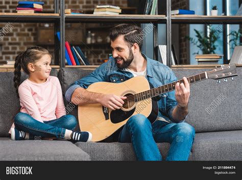 Father Playing Guitar Image & Photo (Free Trial) | Bigstock