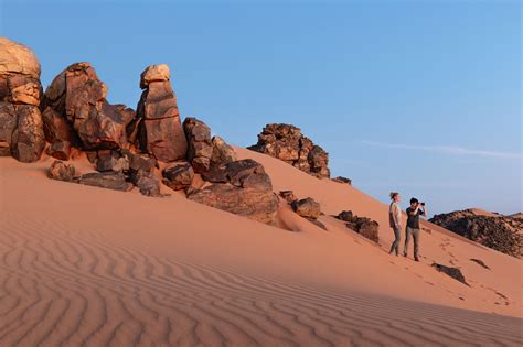 die majestatischen landschaften von tassili najjer  algerien