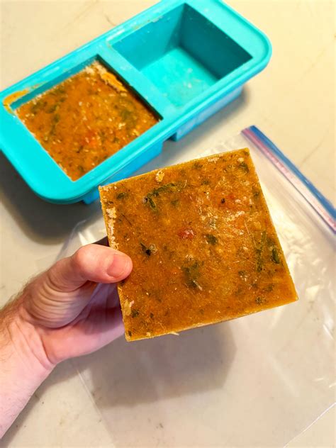 freeze soup in bags