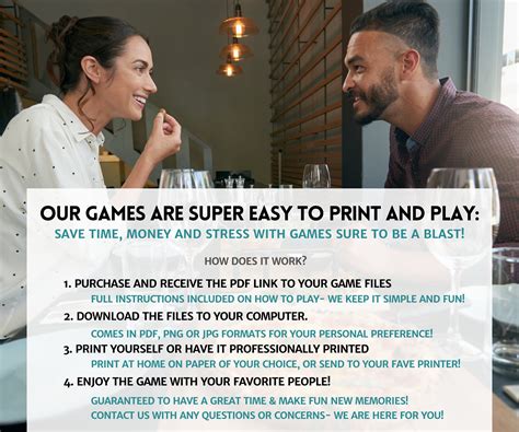 5 Fun & Sexy DATE NIGHT GAMES Bundle Instant Download | Couples Date