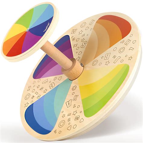 wooden spinning seat sit  spin octo learn