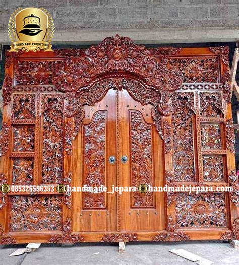 pintu gebyok bali  kayu jati jepara handmadejeparacom