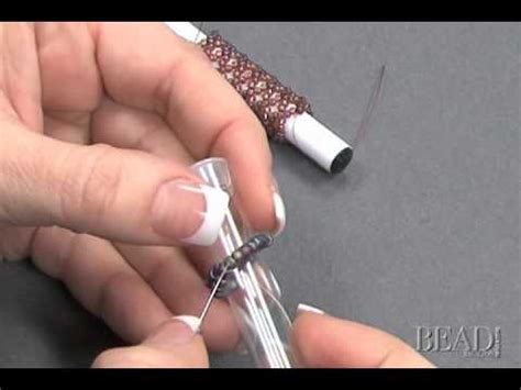 tubular netting seed bead tutorial beading tutorials bracelet tutorial