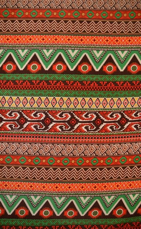 Aztec Peachskin Textile Art