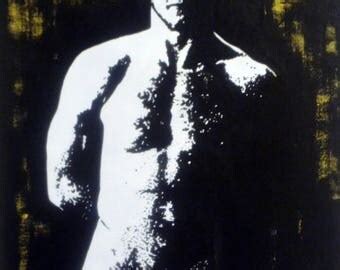 Male nude painting | Etsy