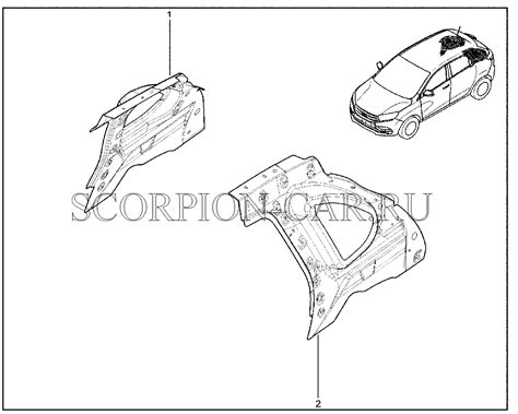 X-RAY 440110. Внутренняя панель Архивная запись