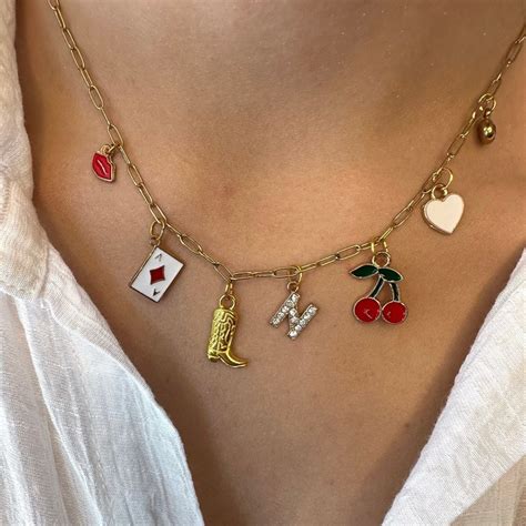 necklace charms etsy