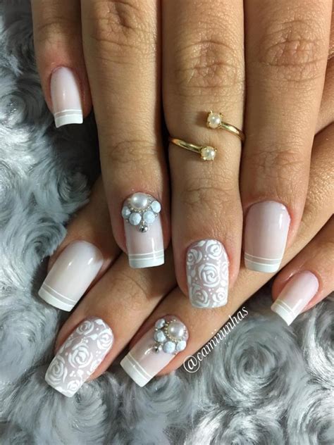 Unha Para Convidada De Casamento - 20 Fotos de unhas decoradas para convidadas de casamento