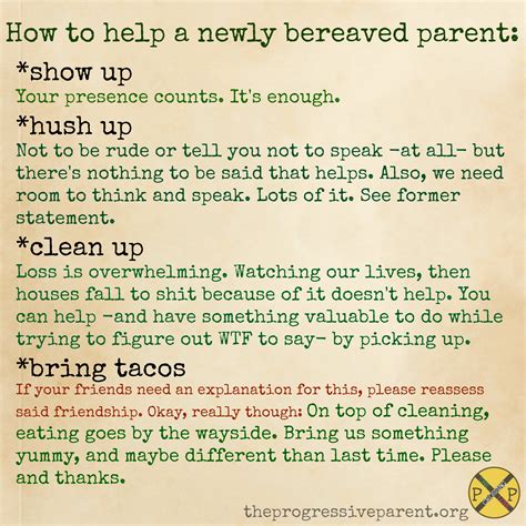 To The Ones That Stay: How To Support Grieving Parents – The