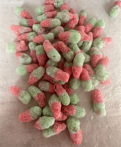 Freeze Dried Fizzy Watermelon Bottles | Curious Candy