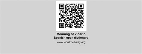 VICARIO - Spanish open dictionary