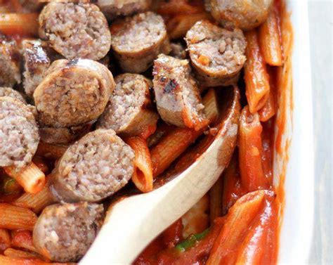 Sausage Asparagus Pasta Bake Recipe | SideChef