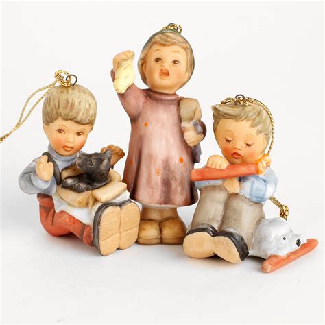 Studio Hummel Christmas Ornaments, Set 1-10 | EBTH