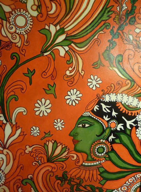 Kerala mural painting tutorial for the non painter