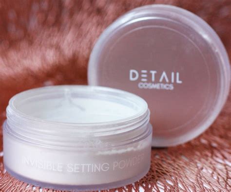 Details Cosmetics Invisible Setting Powder ingredients (Explained)