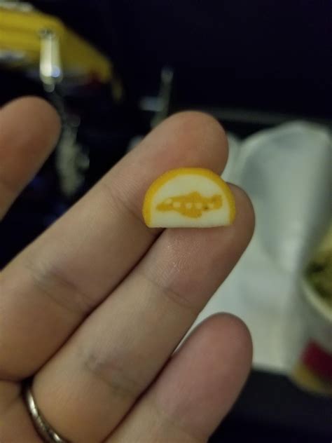 My inflight meal came with a food plane. : r/mildlyinteresting