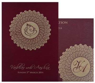 Ganesh Wedding Invitation - jenniemarieweddings