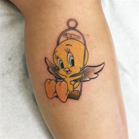 24 Tweety Bird Tattoo Ideas To Commemorate Your Childhood