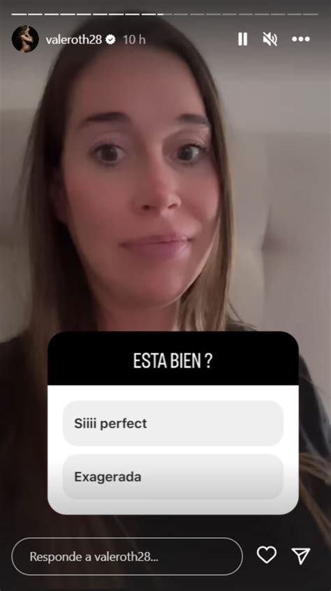 Las exigencias de Valentina Roth para conocer a su hija | Revista