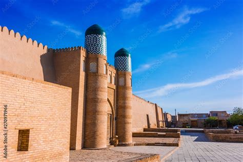 Historic architecture of Khiva, Uzbekistan Stock Photo | Adobe Stock