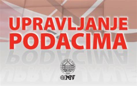 Upravljanje podacima - Poslovni dnevnik