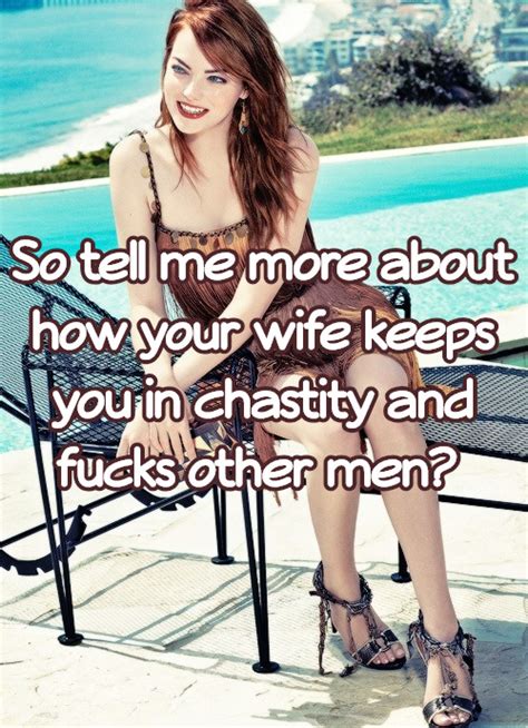 image tagged  chastity cuckold humiliation
