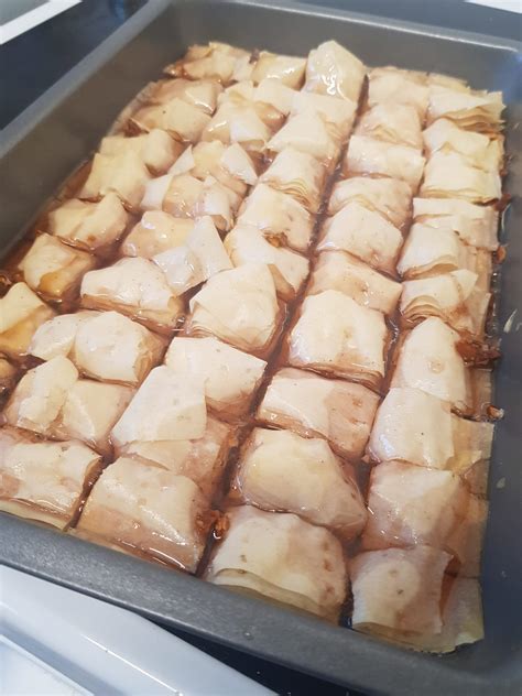 Home made Baklava – The Cambridge Foodies