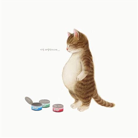 Pin on Котики | Cats illustration, Cat painting, Cat art