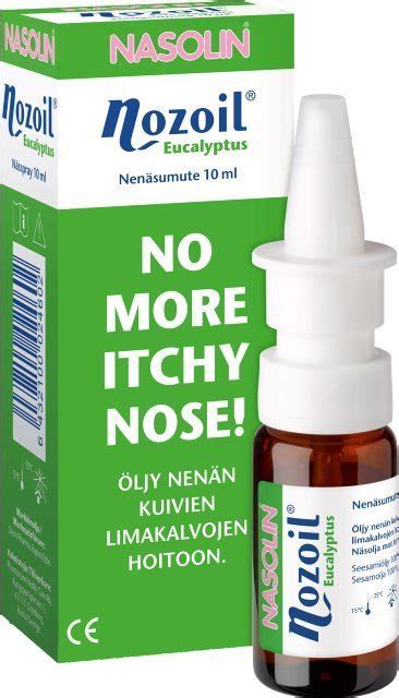 NASOLIN Nozoil Eucalyptus nenäsumute 10 ml - ApteekkiShop.fi