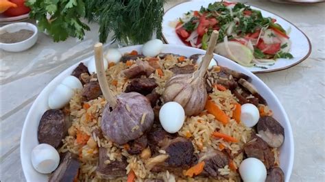Приготовление узбекского плова в казане на костре. Как правильно ...