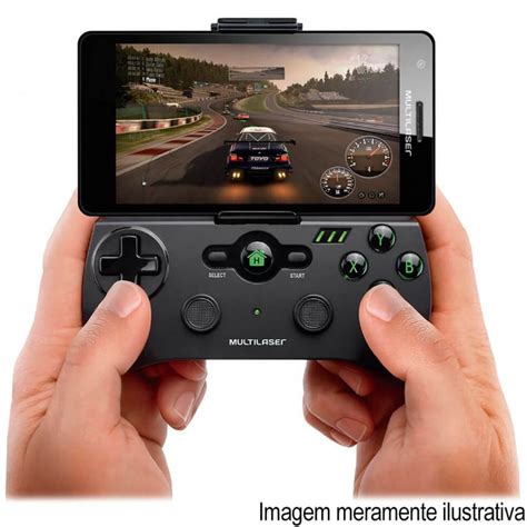 Gamepad Para Celular - CONTROLE Bluetooth GAMEPAD JOYSTICK PARA CELULAR MULTILASER S076
