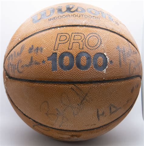 The Los Angeles Lakers - Basketball Signed with co-signers ...