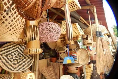 decorative anyaman bambu konsep terkini