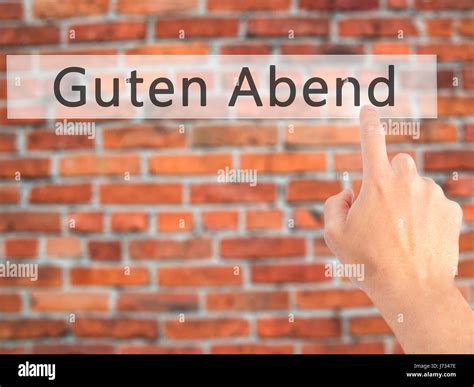 Guten abend hi-res stock photography and images - Alamy