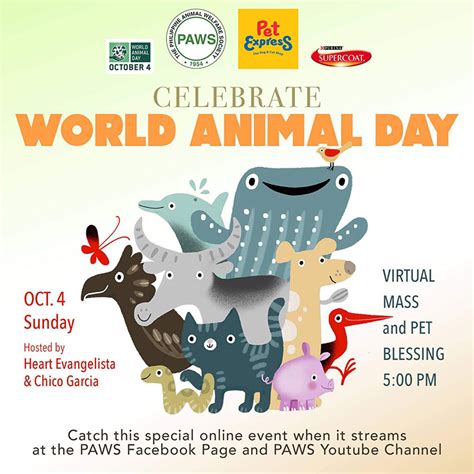 Celebrate World Animal Day - Virnew