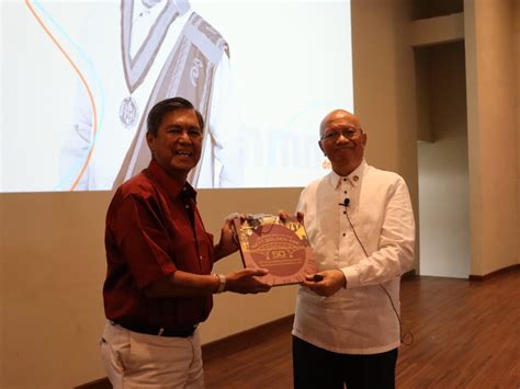 prof herman mendoza delivers valedictory professorial lecture