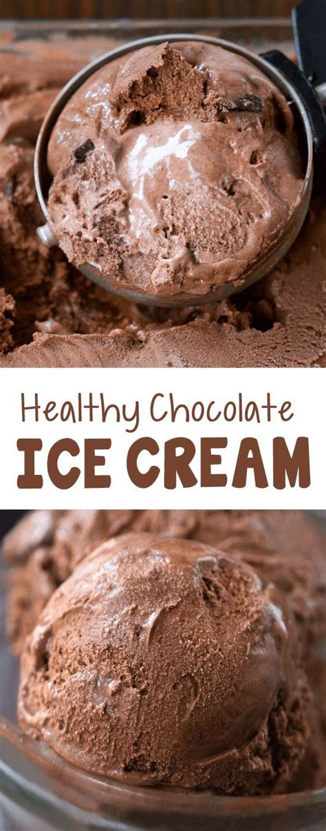 Healthy Chocolate Ice Cream (Chocolate-Covered Katie) | Recipe | Healthy chocolate, Healthy ...