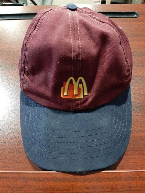 Vtg 90s McDonalds Hat Lot - Logo Crew Uniform Employe… - Gem