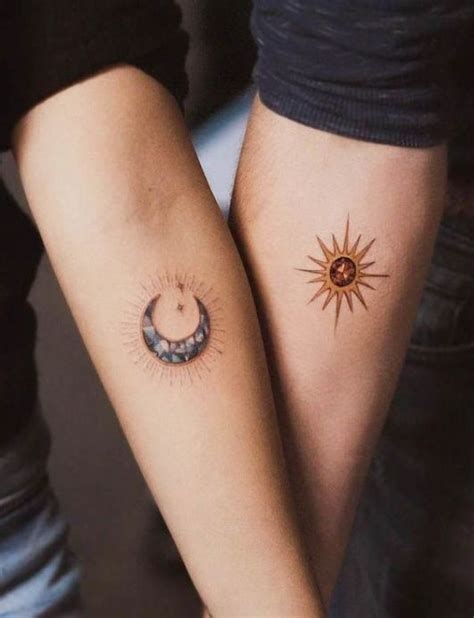 Tatuagem Sol E Lua Significado Casal - Tatuagem de Sol e Lua: Significado, 60 Desenhos Inspiradores