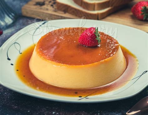 Caramel Custard Bread Pudding - Desert Food Feed(also in Tamil)