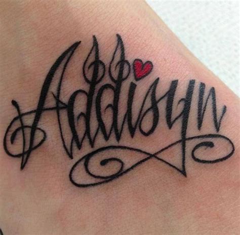 Fancy Fonts For Tattoos