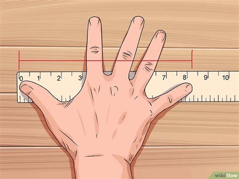 Como Medir 20 Cm Com A Mão - 3 Formas de Medir o Tamanho da Mão - wikiHow