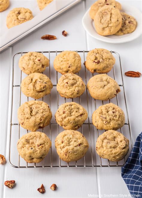 Pecan Cookies - melissassouthernstylekitchen.com