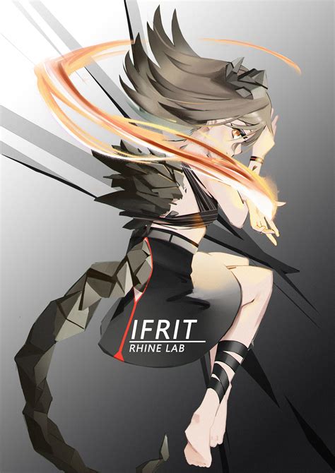 Ifrit (Arknights) Image by Pixiv Id 45687950 #3059694 - Zerochan Anime