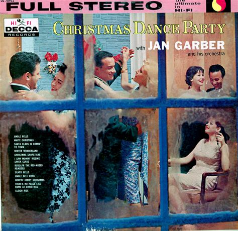 Garber, Jan. Christmas Dance Party. (DL78932) - Christmas Vinyl Record LP Albums on CD and MP3